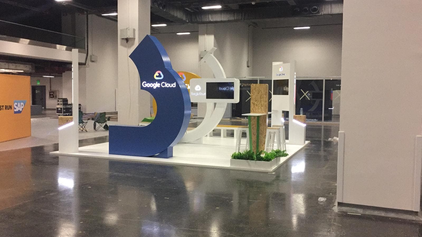 Google SAP Cloud Booth - 7