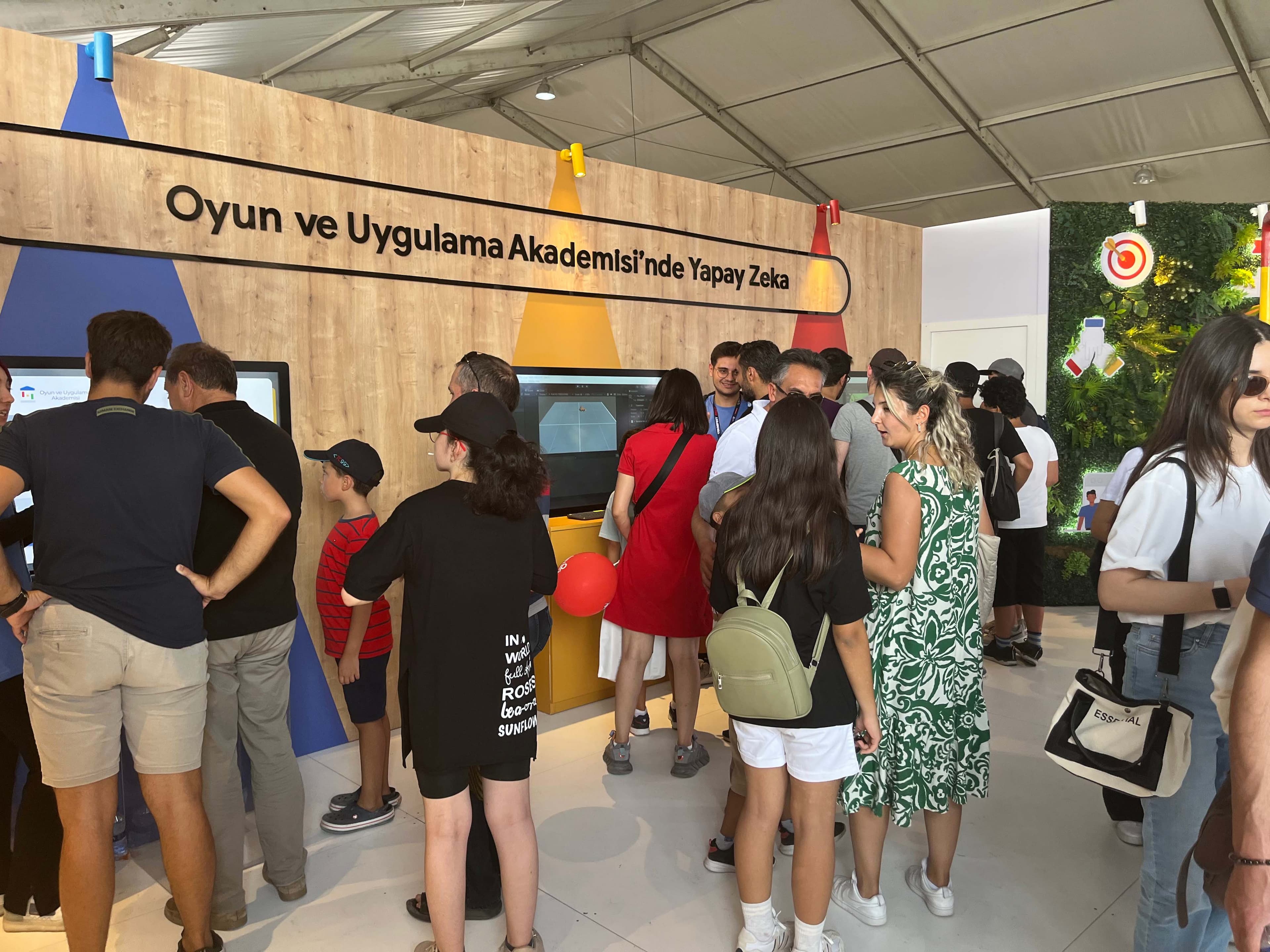 Ankara TeknoFest Oyun ve Uygulama Akademisi Standı
